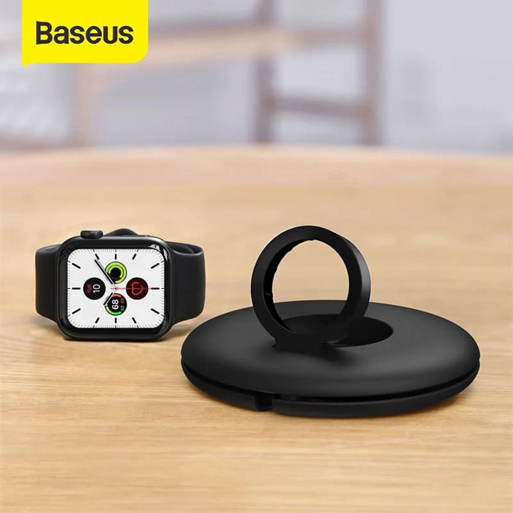 Support Baseus BS-W511R pour Chargeur Sans Fil Apple Watch Series, Noir ACSLH-01