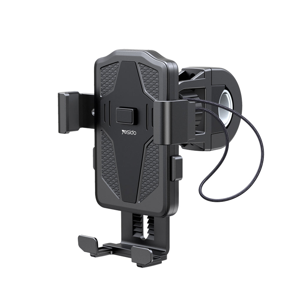 Support Vélo Moto Yesido C94, 4 pouces - 6,5 pouces, Noir