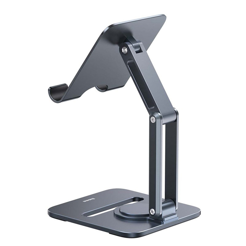 Baseus Biaxial Schreibtischhalterung für Telefon / Tablet, Universal, Dunkelgrau B10431801811-00
