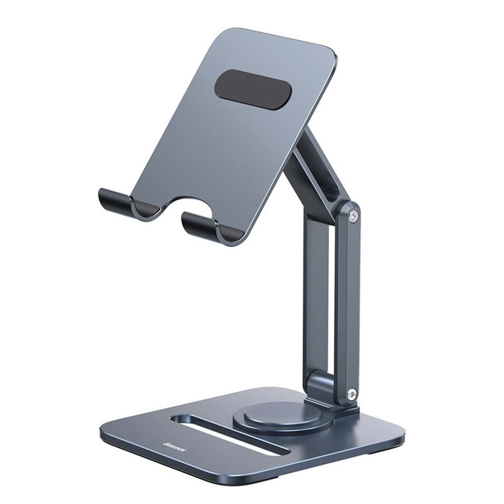 Baseus Biaxial Schreibtischhalterung für Telefon / Tablet, Universal, Dunkelgrau B10431801811-00