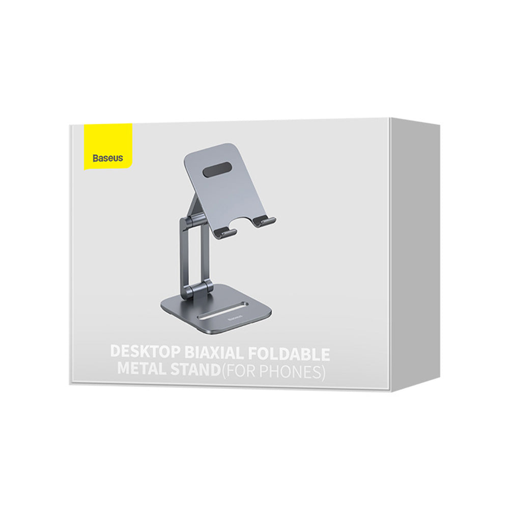 Baseus Biaxial Schreibtischhalterung für Telefon / Tablet, Universal, Grau LUSZ000013