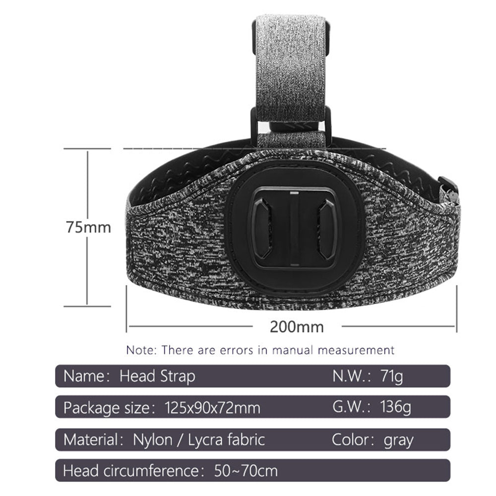 Sportkamerahalterung Techsuit JX-003 für GoPro-Serie, Grau