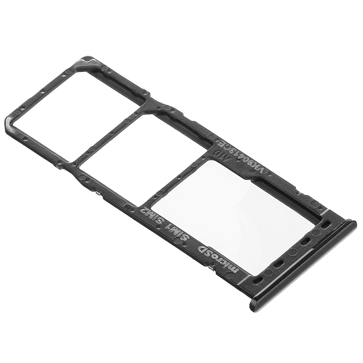 SIM-Kartenhalter für Samsung Galaxy A51 A515 | Dual SIM | Schwarz