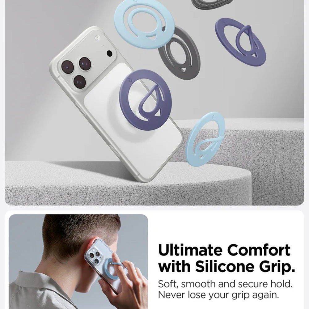 Spigen Dual Pop Universele Ringhouder, Blauw AMP11368