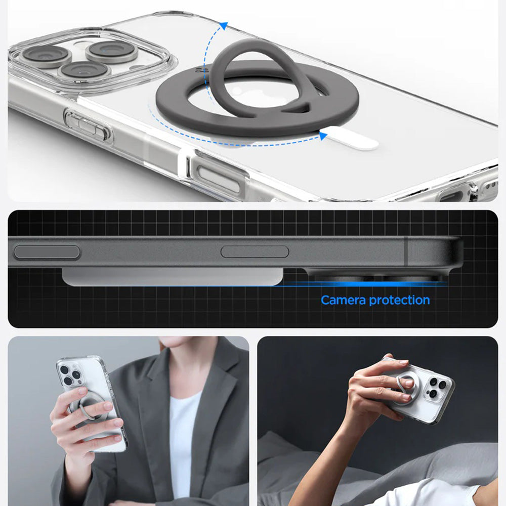 Spigen Dual Pop Universele Ringhouder, Blauw AMP11368