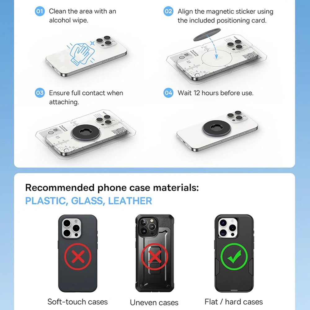 Support Vélo Baseus PrimeTrip VB1, Universel, Noir C0013D00