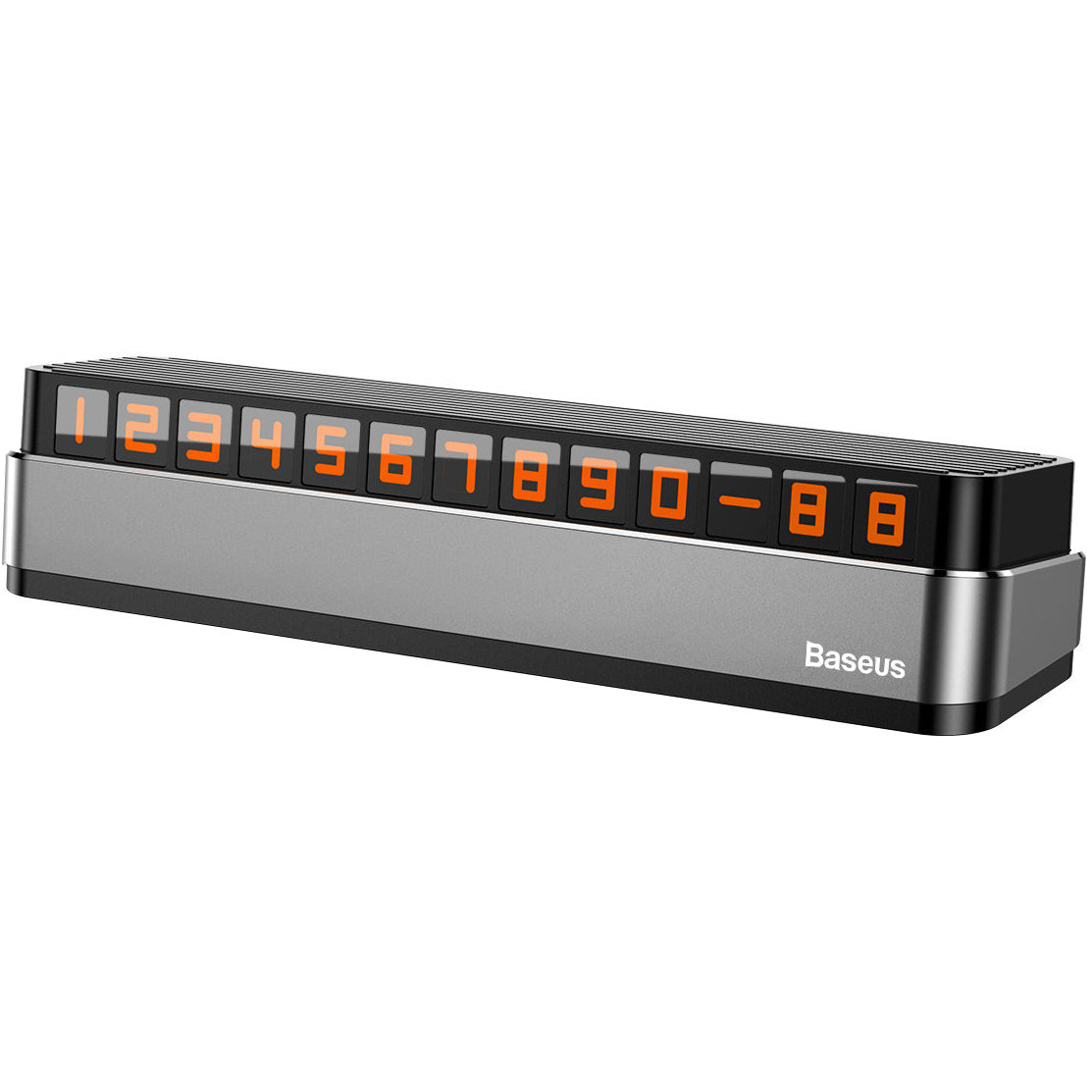 Baseus Moonlight Box Auto Telefoonhouder, Grijs ACNUM-B0G