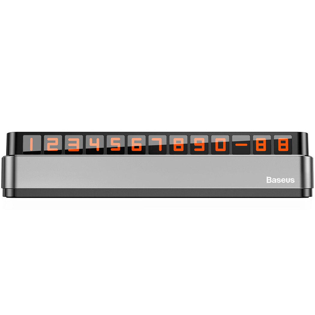 Baseus Moonlight Box Auto Telefoonhouder, Grijs ACNUM-B0G