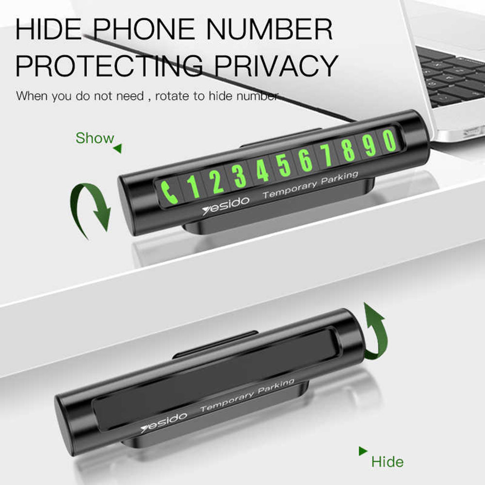 Support Numéro Téléphone Auto Yesido C68