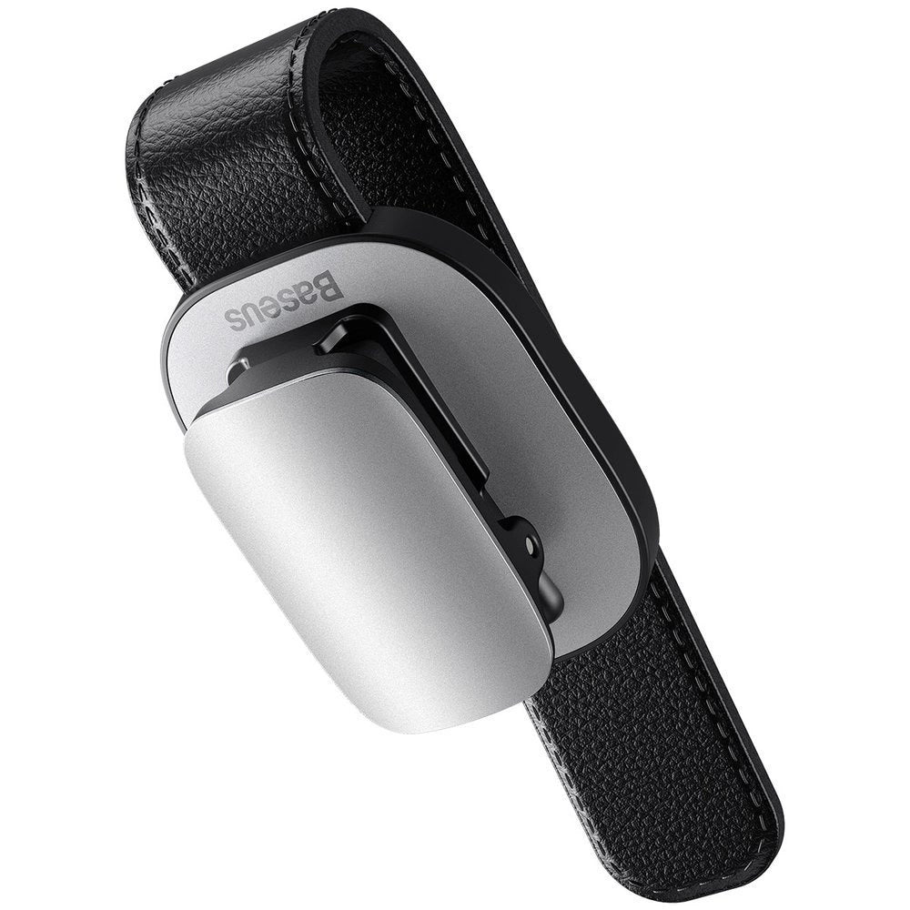 Baseus Platinum Platinum Clip Support parasolaire pour lunettes de soleil, argent ACYJN-B0S