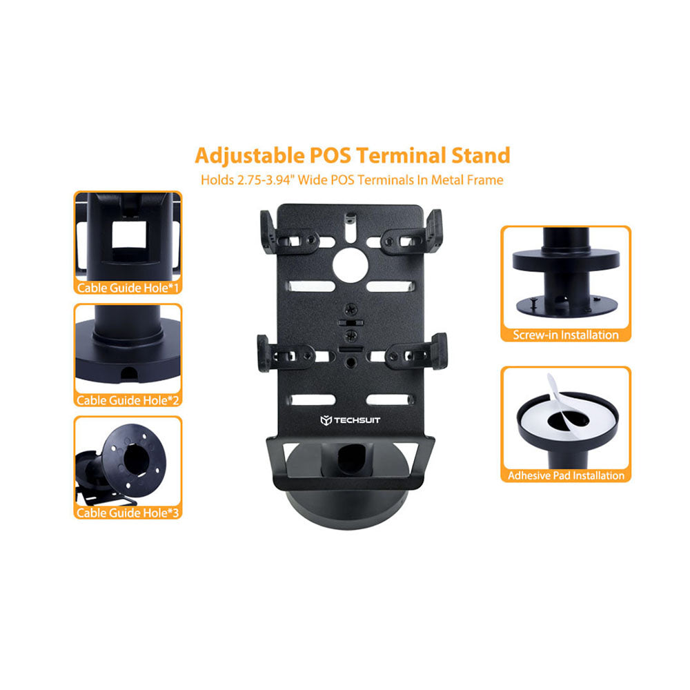 POS-Ständer Techsuit PayNest POS1, Schwarz