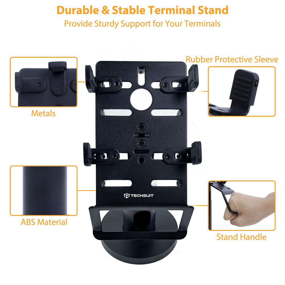 POS-Ständer Techsuit PayNest POS1, Schwarz