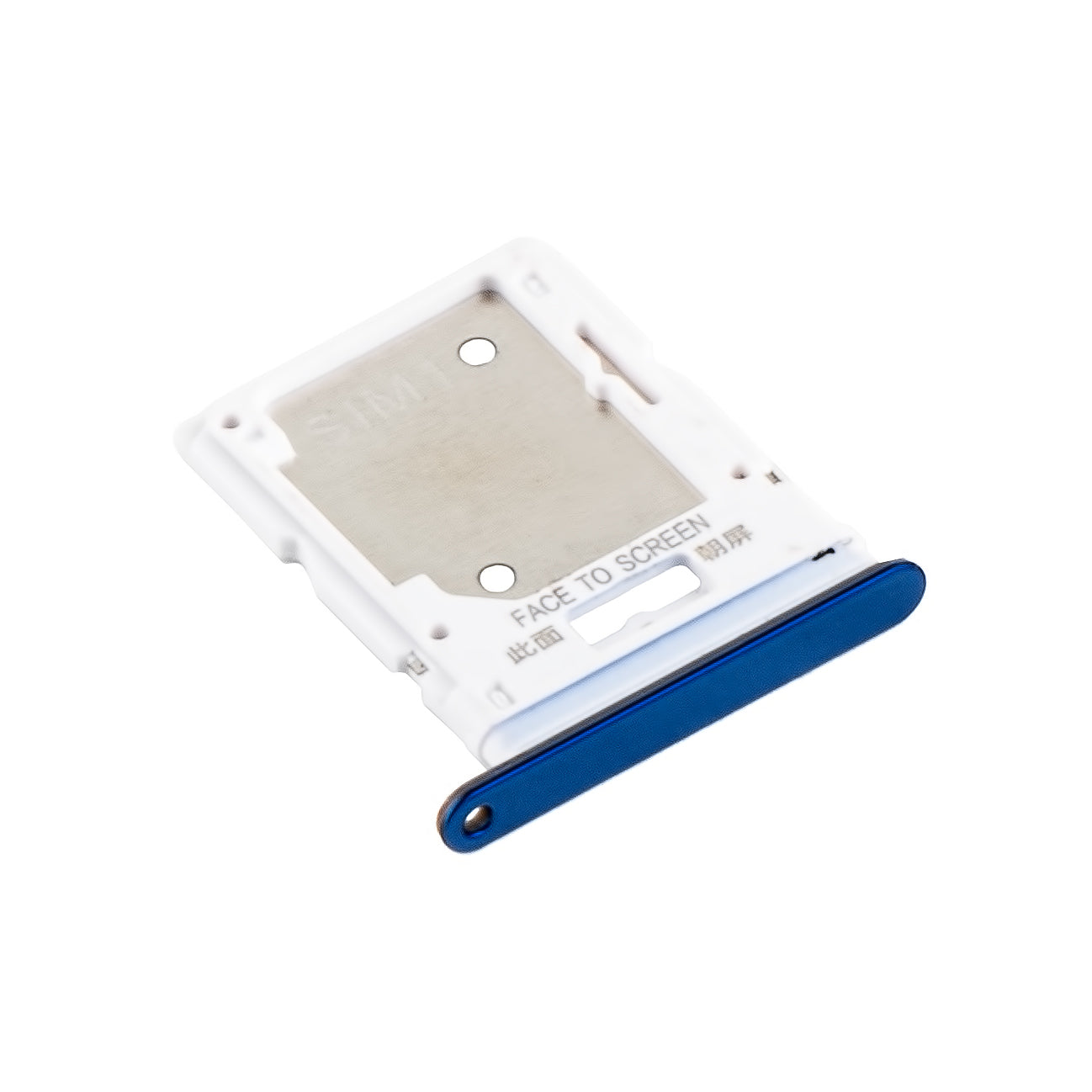 SIM-Kartenhalter für Xiaomi Poco X4 Pro 5G | Blau | 2 Fächer