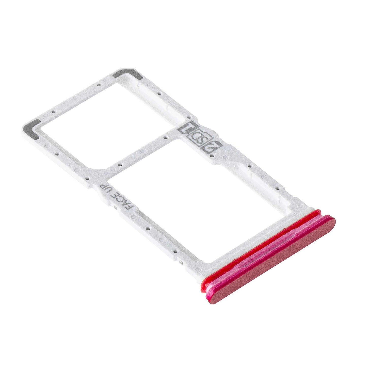 SIM-houder - Kaart Motorola Moto G84, Rood (Viva Magenta)