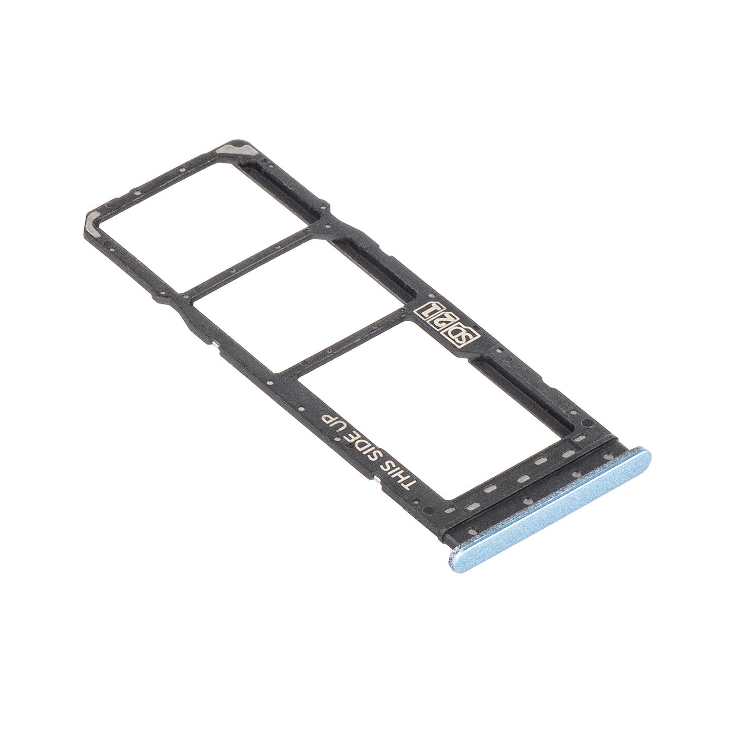 SIM-Halter - Karte Motorola Moto E22, Blau (Kristallblau)