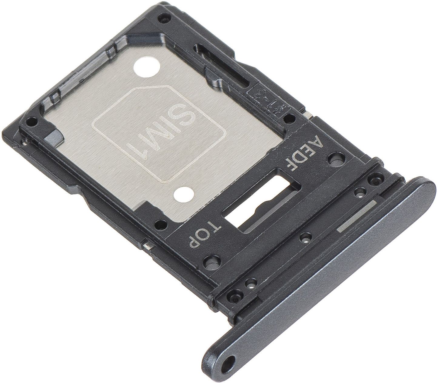 Support SIM - Carte Samsung Galaxy A54 A546, SIM simple, Noir