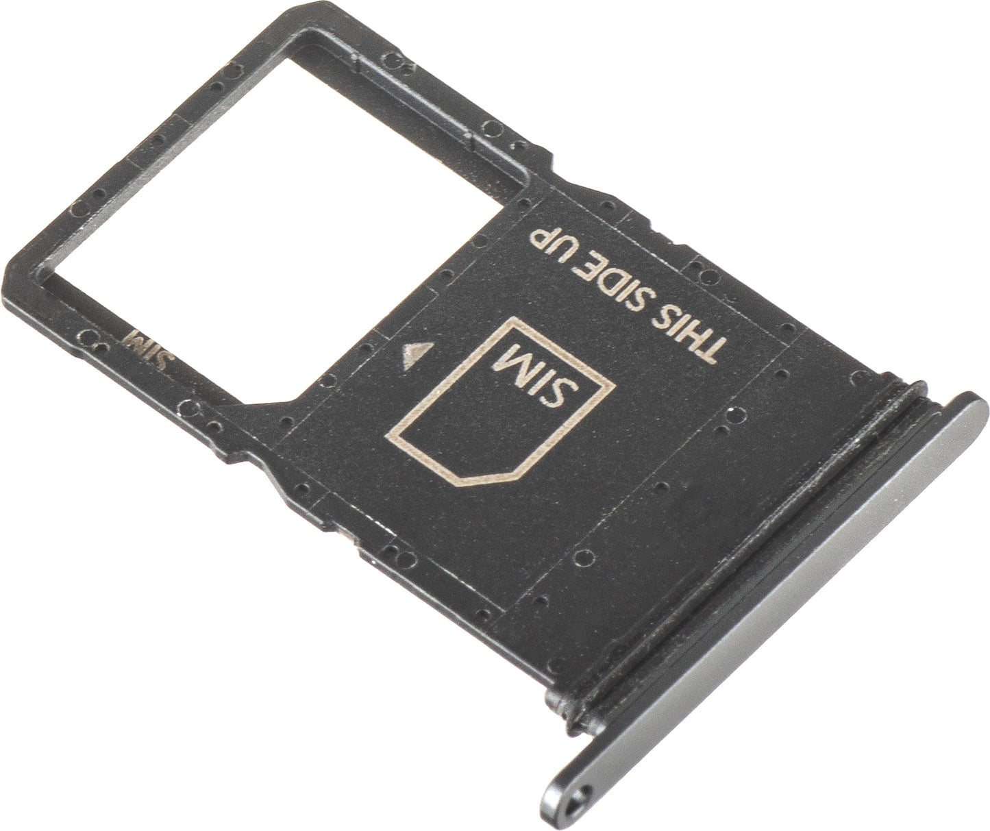 SIM-kaarthouder Motorola Razr 2024 / Razr 50, Grijs (Steel Wool), Service Pack SMO8E12249