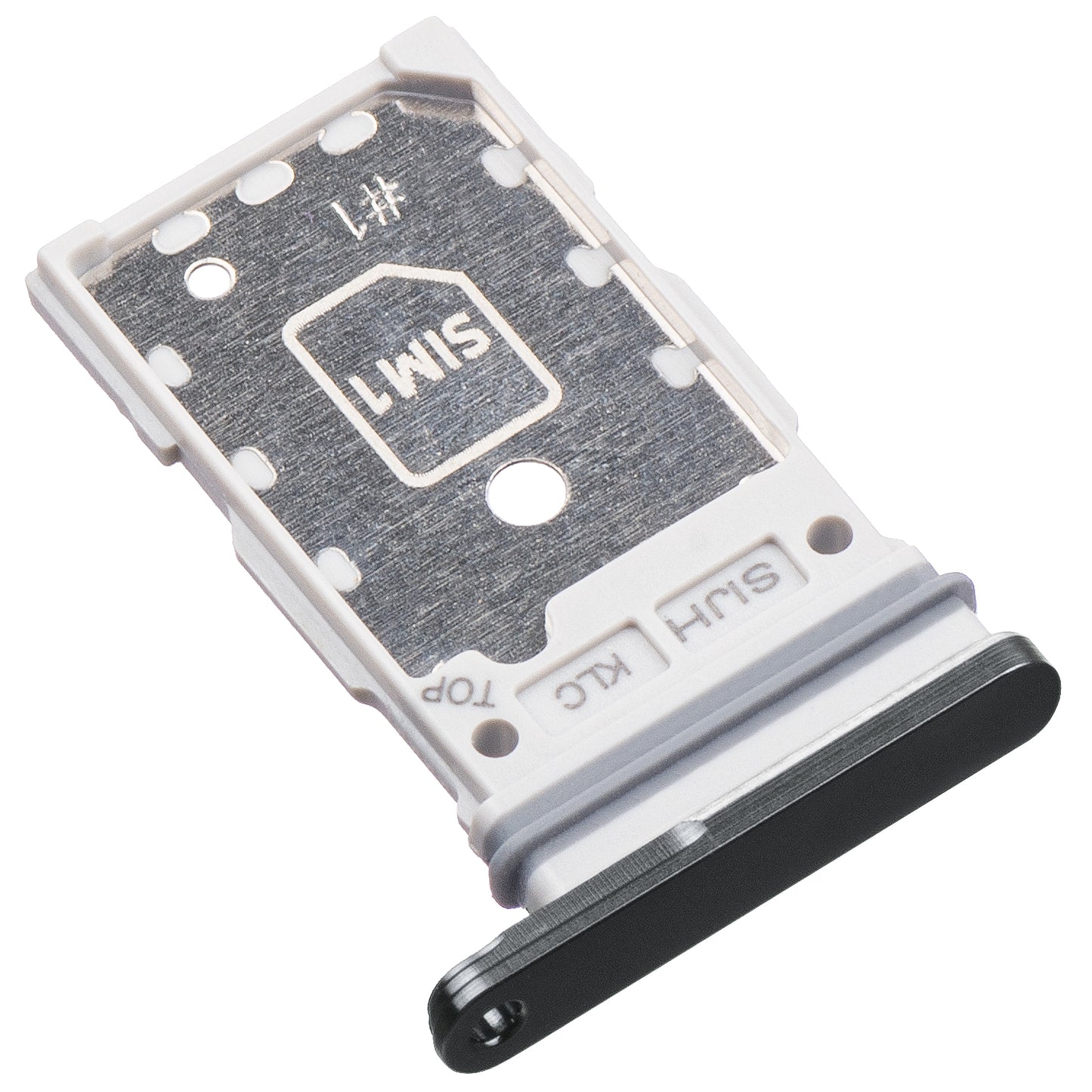 SIM-houder Samsung Galaxy S22 Ultra 5G S908, Dual SIM, Zwart