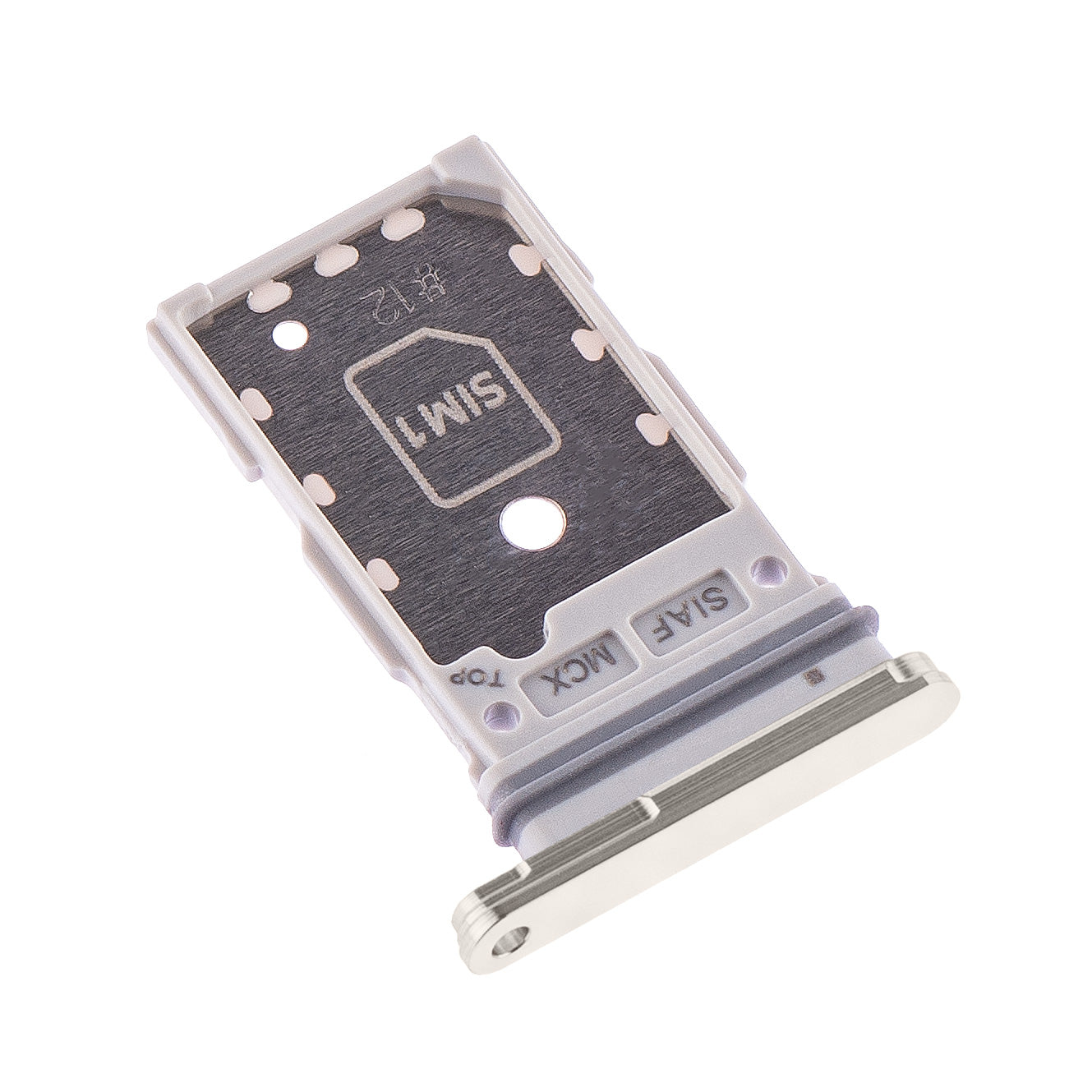 SIM-Kartenhalter Samsung Galaxy S23+ S916 / S23 S911, Dual SIM, Creme