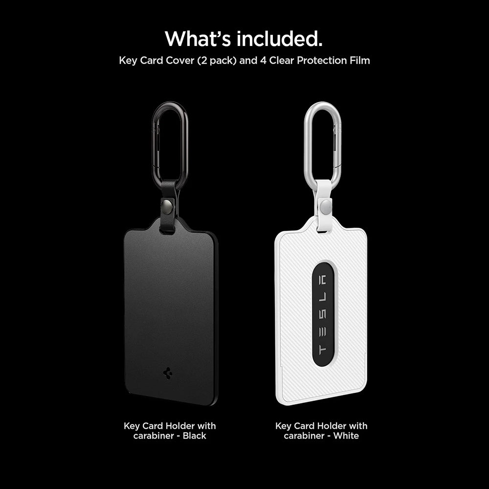 Support Clé Carte Spigen pour Tesla, Set de 2 pièces ACP11405