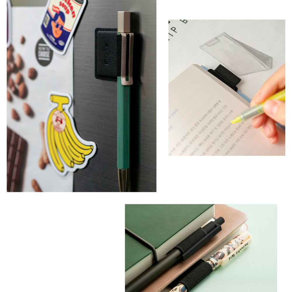Ringke Touch Pen Houder, Set van 5 stuks, Zwart