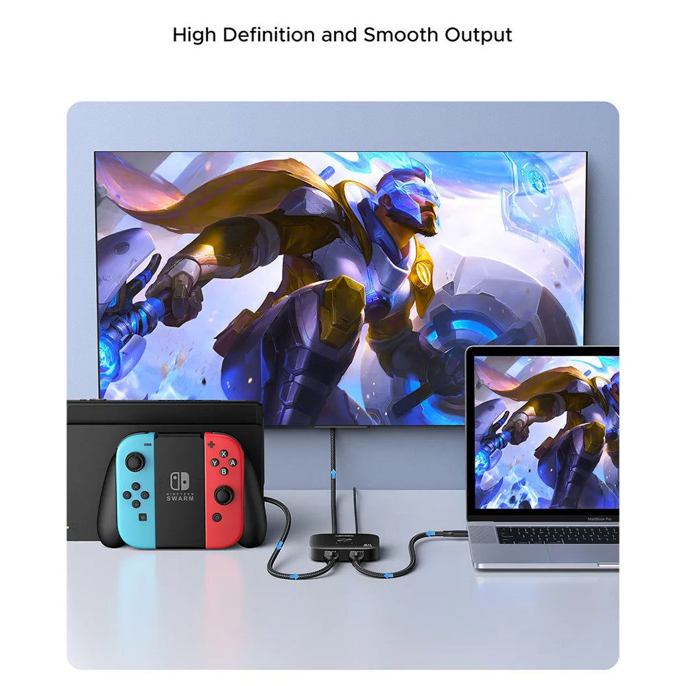 Switch Video HDMI UGREEN 65877, Zwart