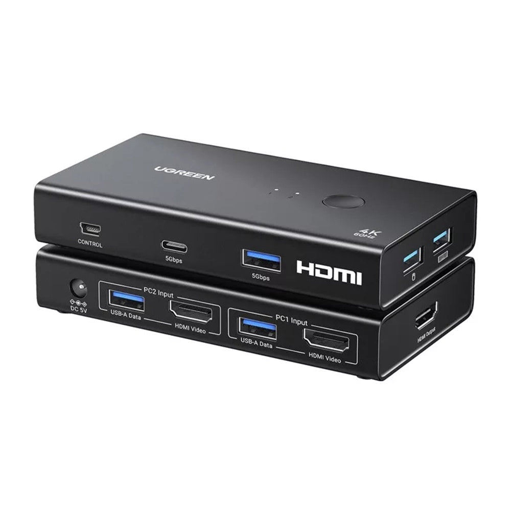 HDMI Video Switch UGREEN AK502 (45452), Zwart