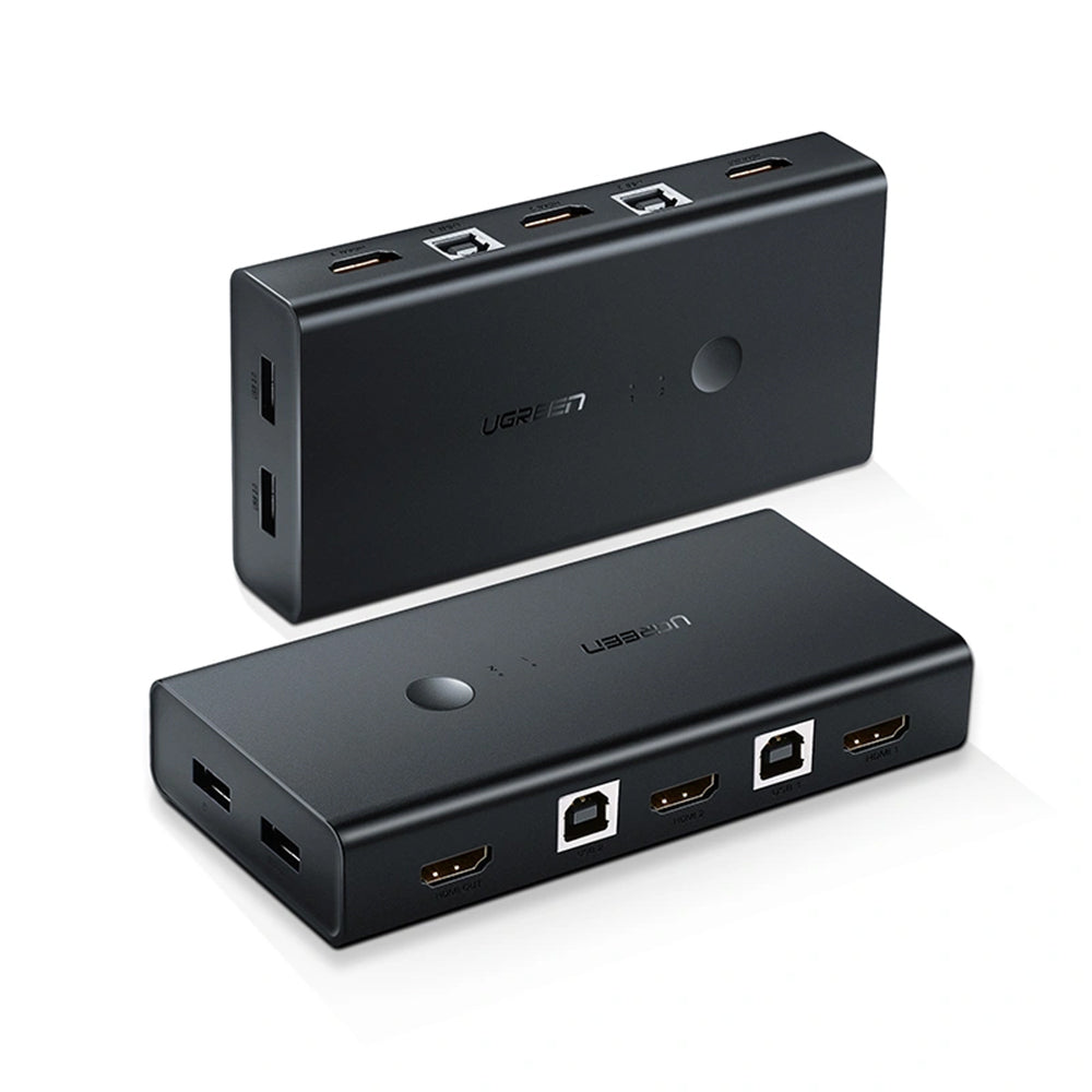 Switch Video HDMI UGREEN CM200 (50744), Zwart