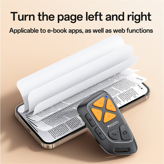 Bluetooth Multimedia Afstandsbediening Yesido SF25, Zwart