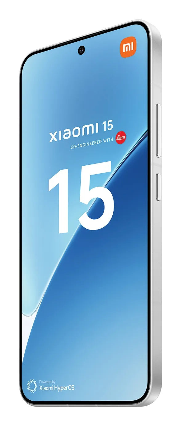 Mobiltelefon Xiaomi 15 5G Dual SIM, 512GB, 12GB, Weiß MZB0IU5EU