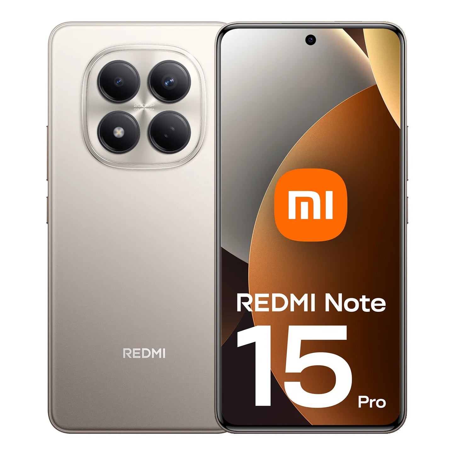 Mobiltelefon Xiaomi Redmi Note 15 Pro 4G, 256GB, 8GB, Titanium MZB0MGWEU