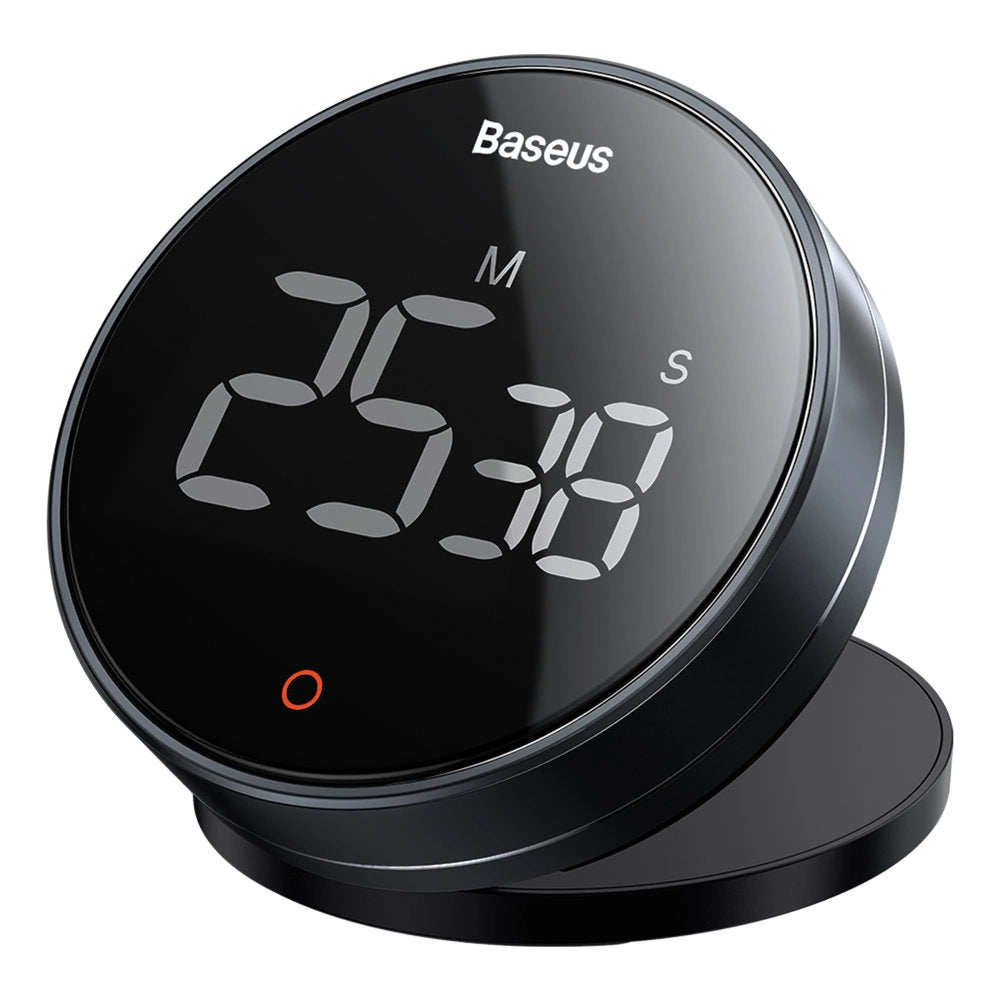 Minuteur Baseus Heyo Rotation Pro, Noir, Reconditionné FMDS000013