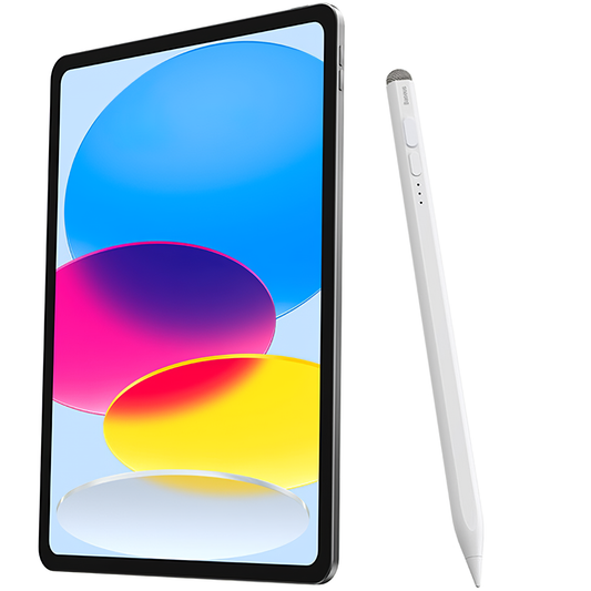 Stylo tactile Baseus Smooth Writing 2 Series pour Apple iPad, version active/passive, blanc SXBC060302