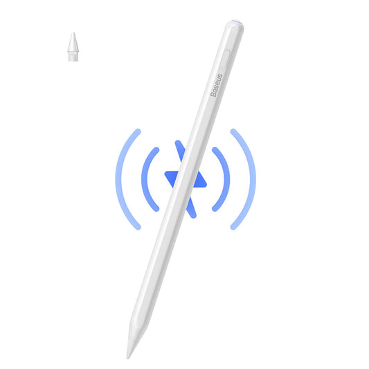 Touch Pen Baseus Smooth Writing 2 Series voor Apple iPad, Actieve Draadloze Versie, Wit SXBC080102