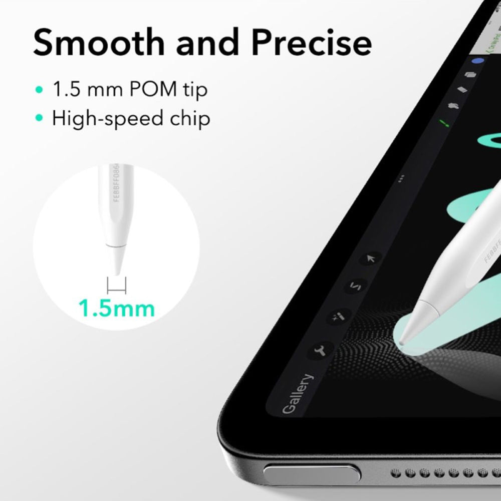 Touch Pen ESR Geo pour Apple iPad, Version Active, Blanc
