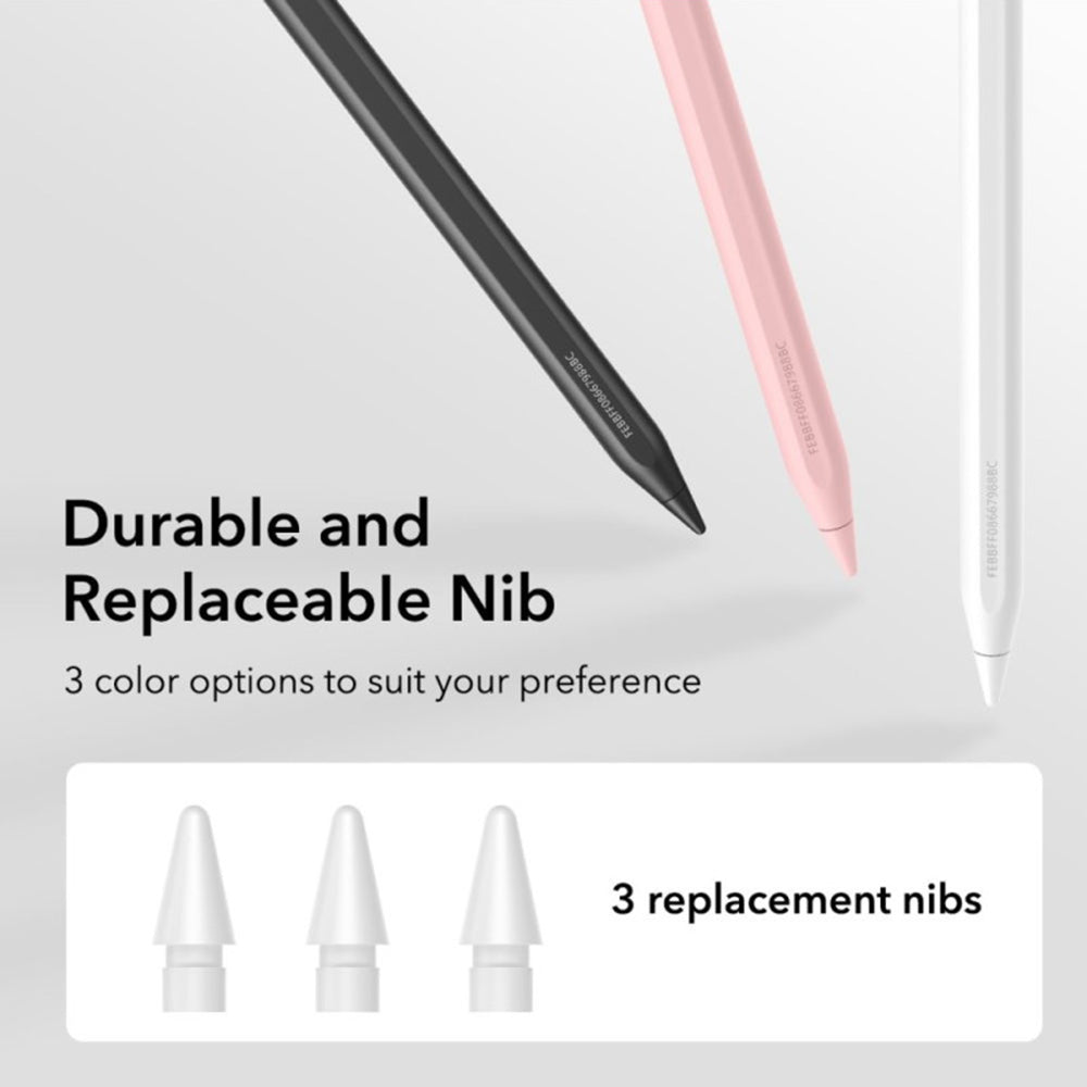 Touch Pen ESR Geo pour Apple iPad, Version Active, Blanc