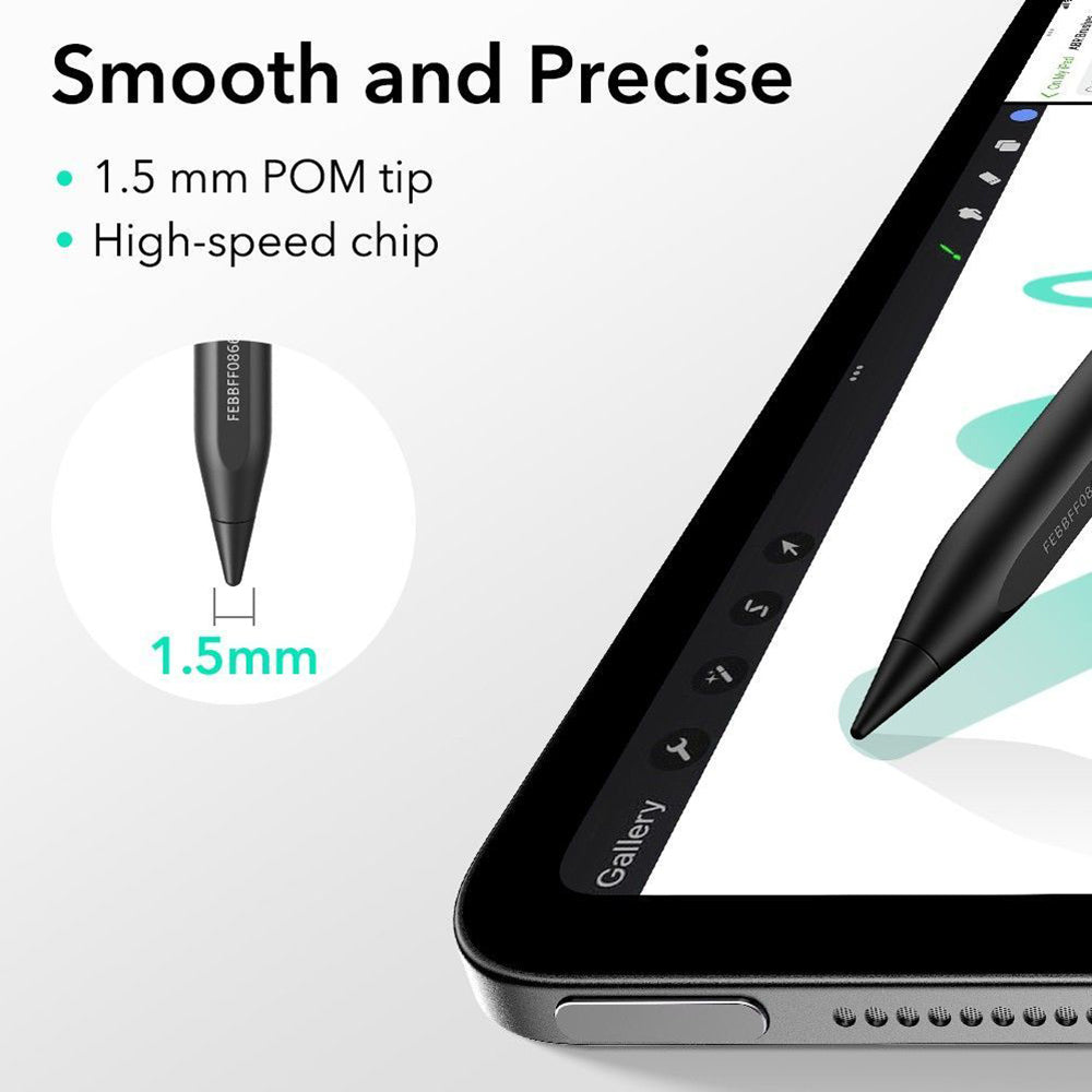 Touch Pen ESR Geo voor Apple iPad, Actieve Versie, Zwart
