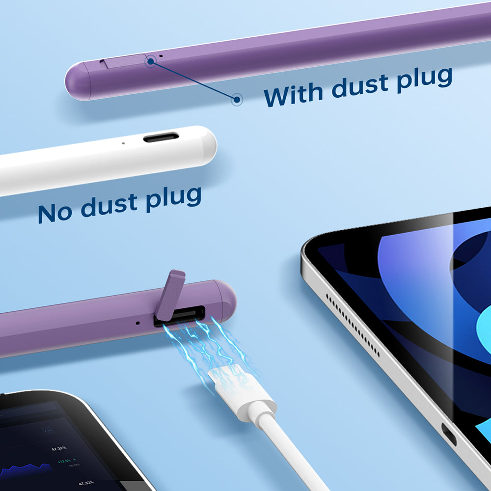Touch Pen Techsuit AC10SH für Apple iPad, Aktive Version, Lila