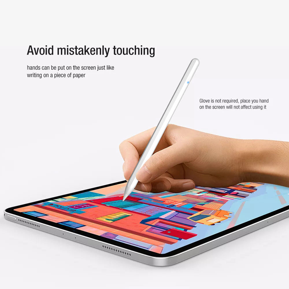 Touch Pen Techsuit M2 für Apple iPad, Aktive Version, Weiß