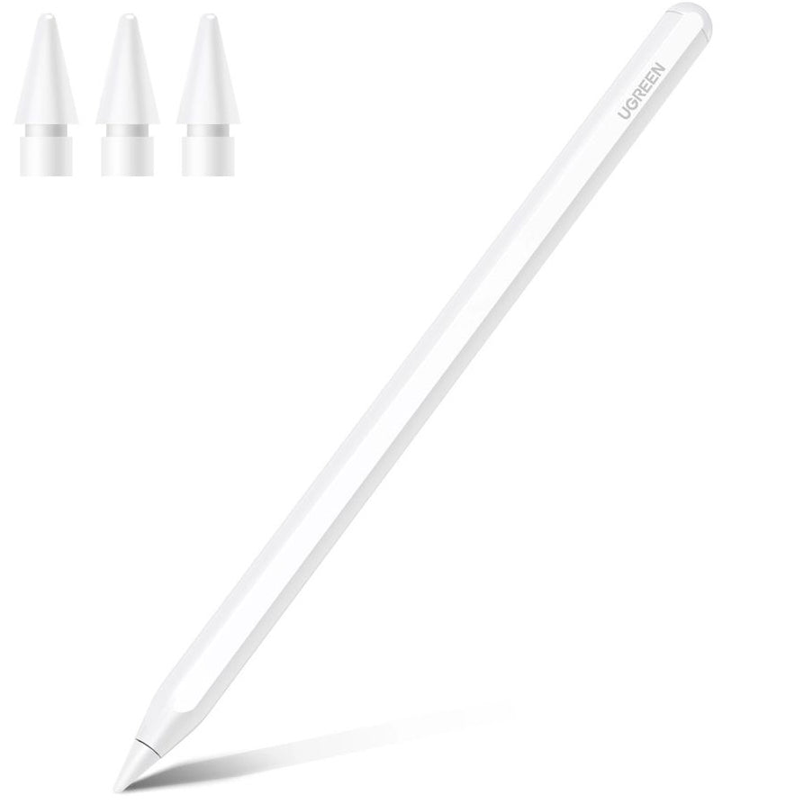 UGREEN Touch Pen for Apple iPad, Active Version, White