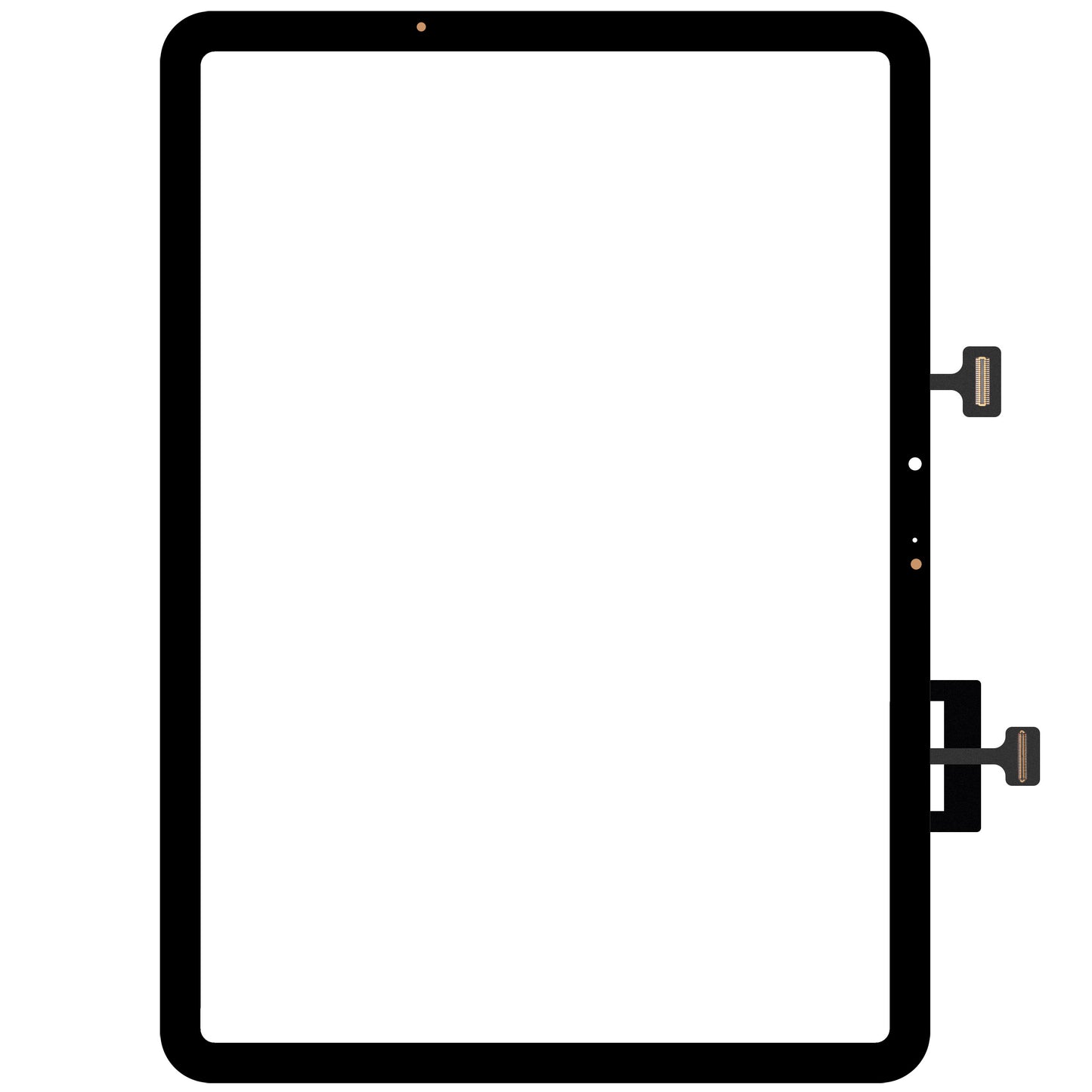 Touchscreen Forward Guard OCA für Apple iPad Air 11 (2024), Schwarz