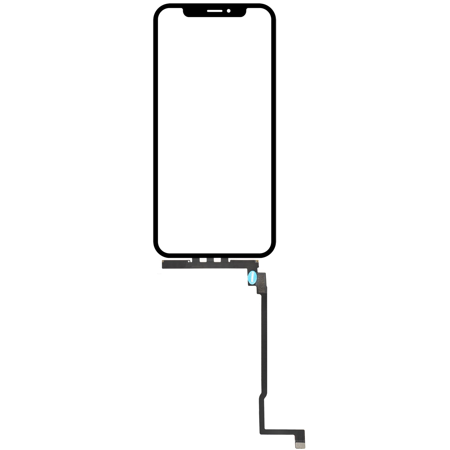 Touchscreen Forward Guard OCA voor Apple iPhone 11 Pro Max, Zwart
