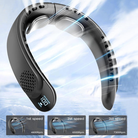 Draagbare Ventilator Techsuit S8, Zwart