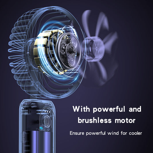 Tragbarer Ventilator Yesido YF10, Schwarz