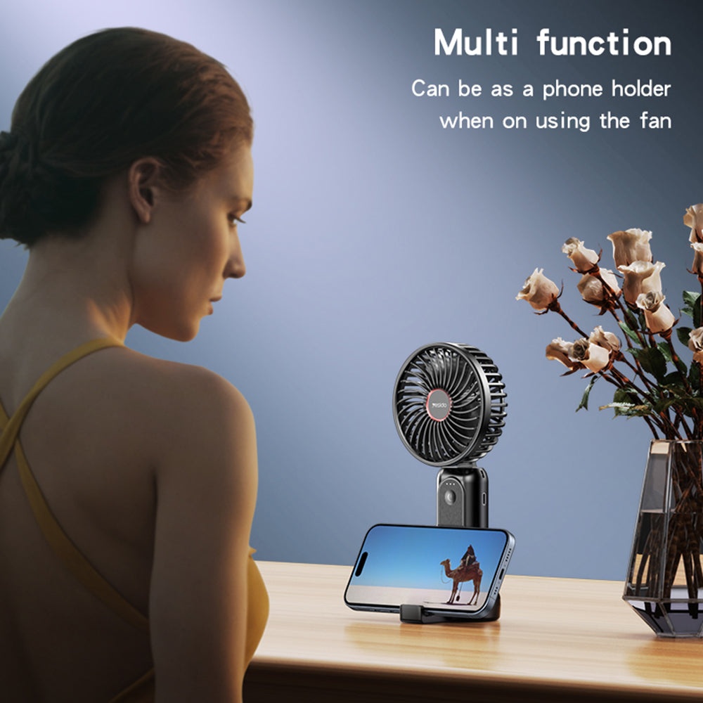 Ventilateur Portable Yesido YF10, Noir