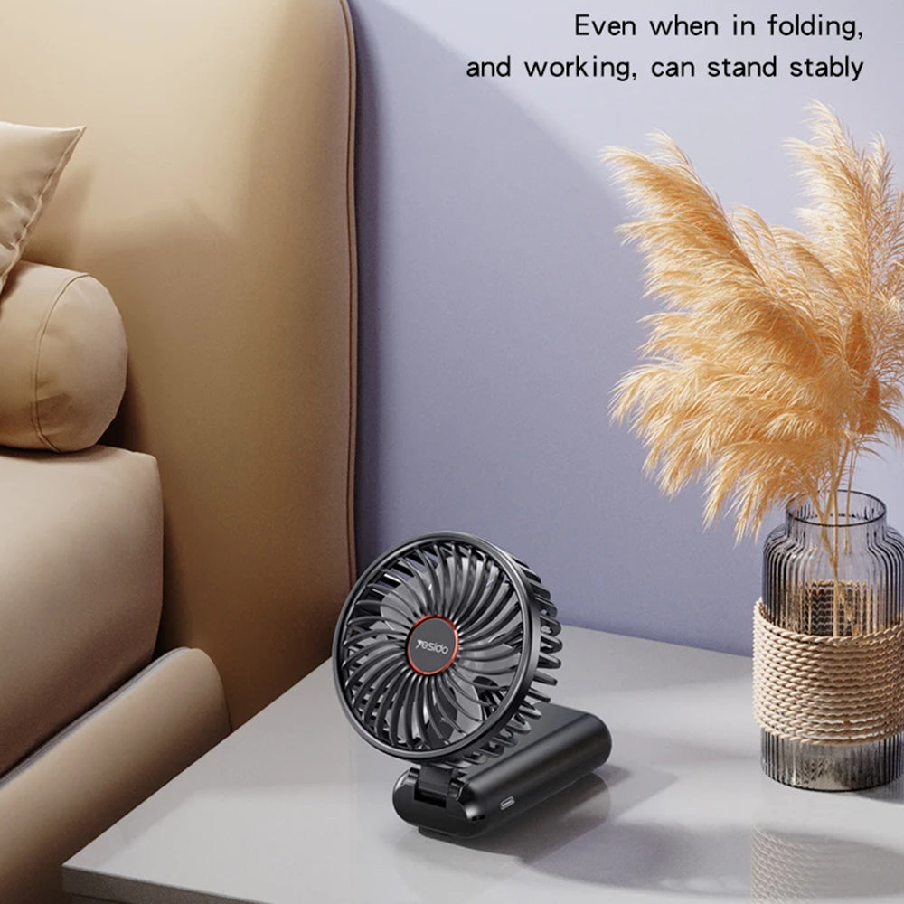 Ventilateur Portable Yesido YF10, Noir