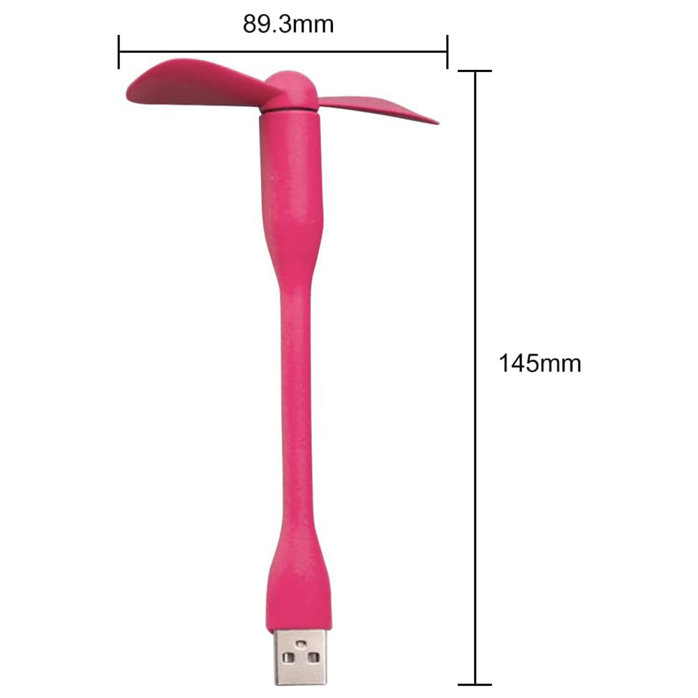 USB-Ventilator Techsuit TUF1, Rosa