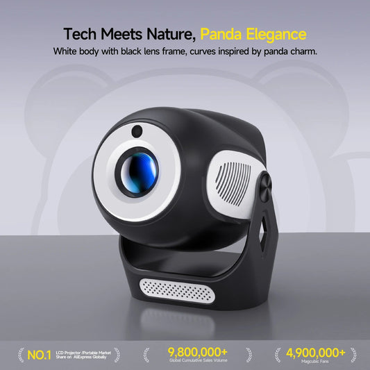 Magcubic HY300X-2 videoprojector, 720P, 200ANSI, Zwart