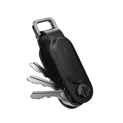 Acefast SmartTag Porte-clés SS pour séries iOS, Noir