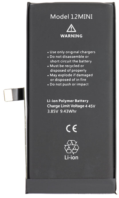 Batterie Apple iPhone 12 mini, haute capacité 